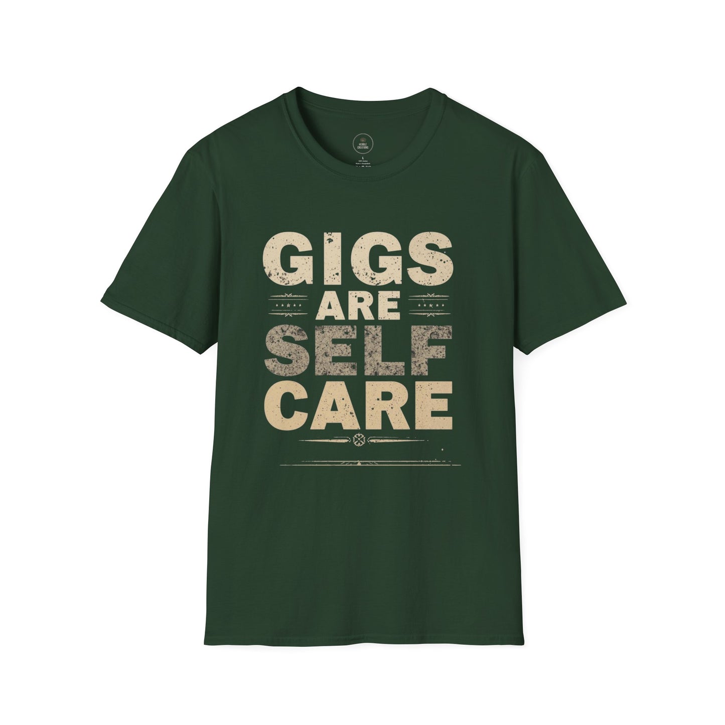 Gigs Are Self Care T-Shirt – Music Lover Tee
